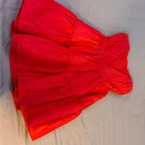 Forever 21 Red Strapless dress
